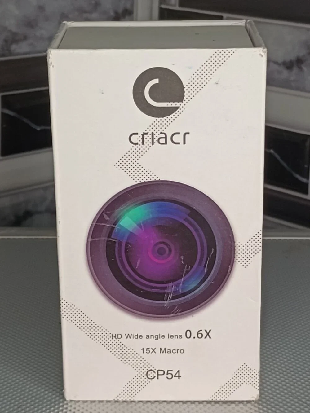 Criacr Wide Angle Lens and Macro Lens for Cell Phone Camera 0.6x New In Box
